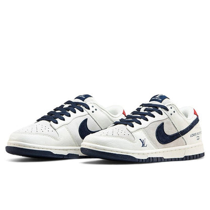 Nike SB Dunk Low x Louis Vuitton Grey Blue Red - oceanhype - 