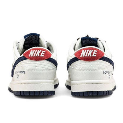 Nike SB Dunk Low x Louis Vuitton Grey Blue Red - oceanhype - 
