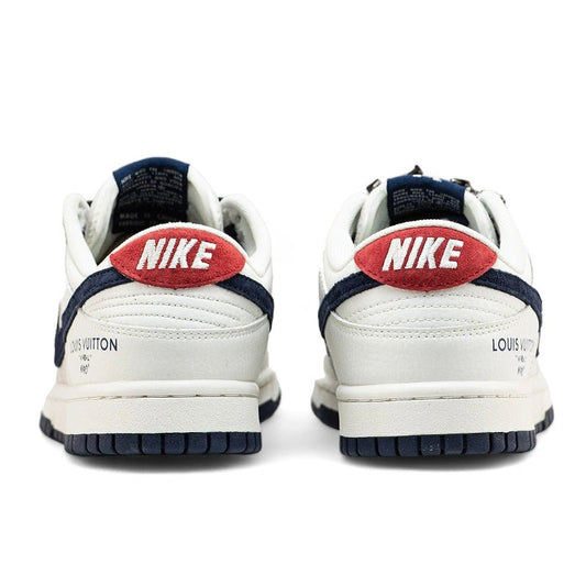 Nike SB Dunk Low x Louis Vuitton Grey Blue Red - oceanhype - 