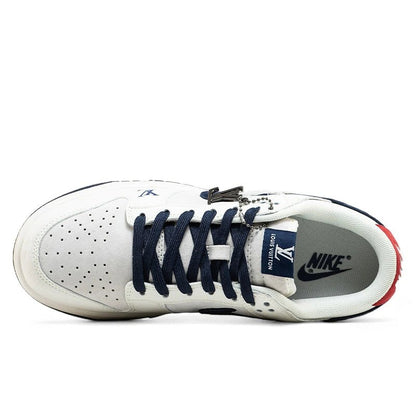 Nike SB Dunk Low x Louis Vuitton Grey Blue Red - oceanhype - 