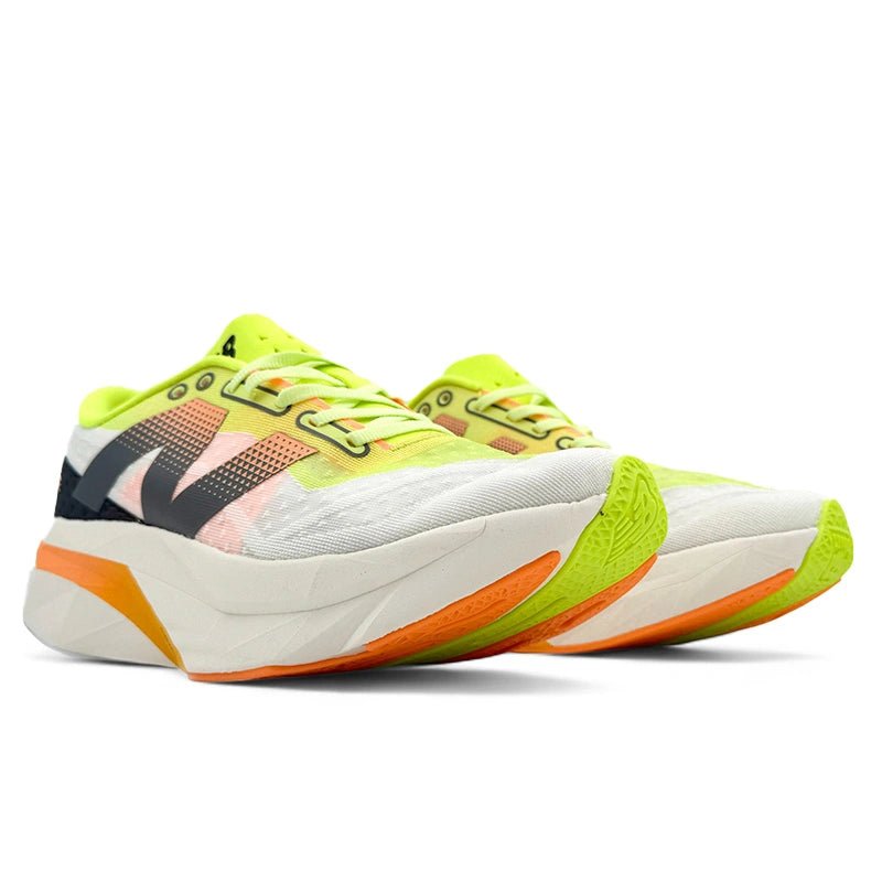 NB FuelCell Rebel V4 White Bleached Lime Glo - oceanhype - 