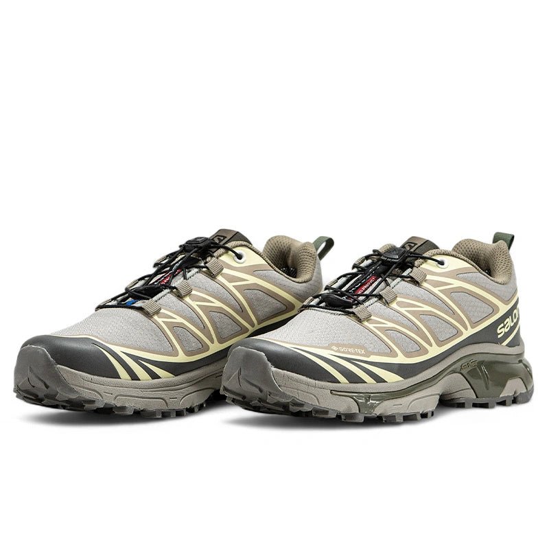 Salomon XT-6 Gore-Tex Beige Grey - oceanhype -