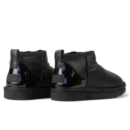 UGG Ultra Mini Leather Black Lacquer - oceanhype - 