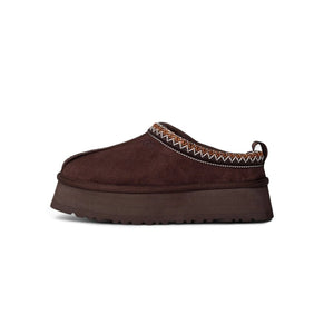UGG Tasman Platform Slippers Chocolate