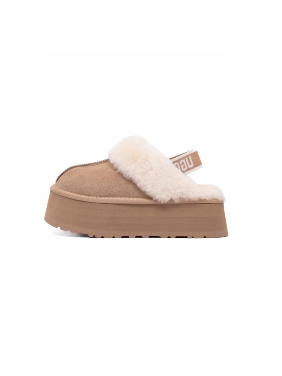 UGG Funkette Slipper Platform Sand - oceanhype - 
