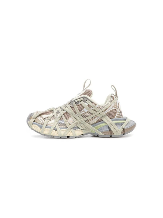 Balenciaga 3XL Extreme Lace Sneaker in Light Beige - oceanhype -