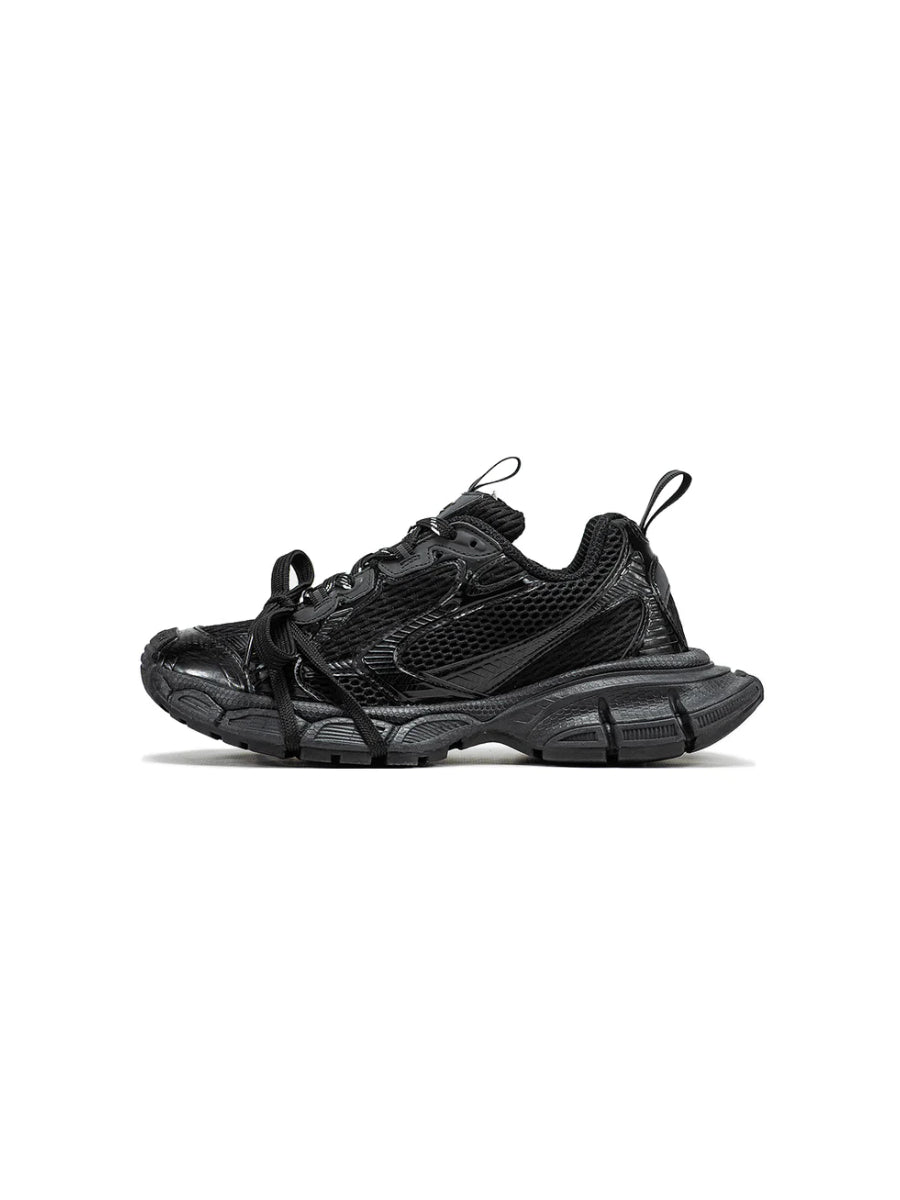 Balenciaga 3XL All Black Black Mesh and Polyurethane