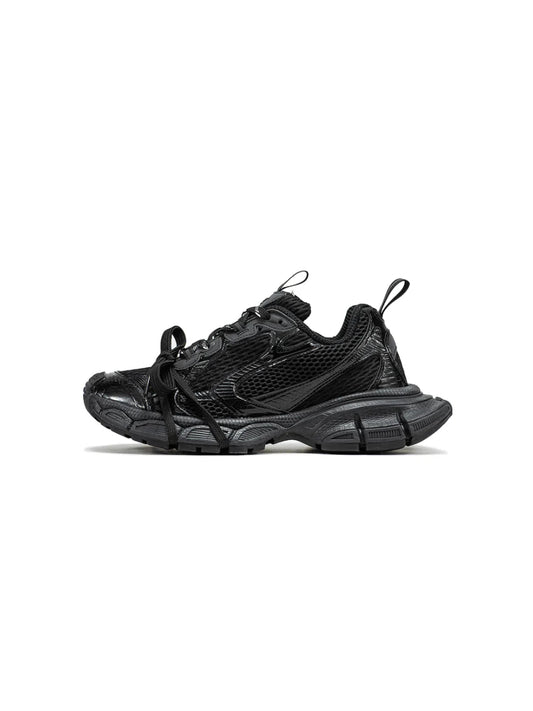 Balenciaga 3XL All Black Black Mesh and Polyurethane - oceanhype -