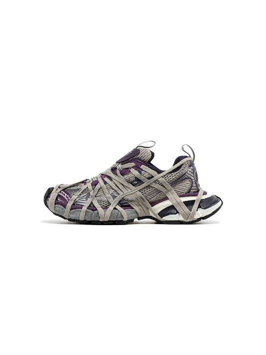 Balenciaga 3XL Extreme Lace Grey Violet - oceanhype -
