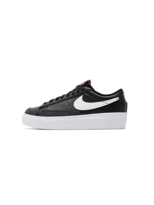 Nike Blazer Low Black White Platform - oceanhype - 