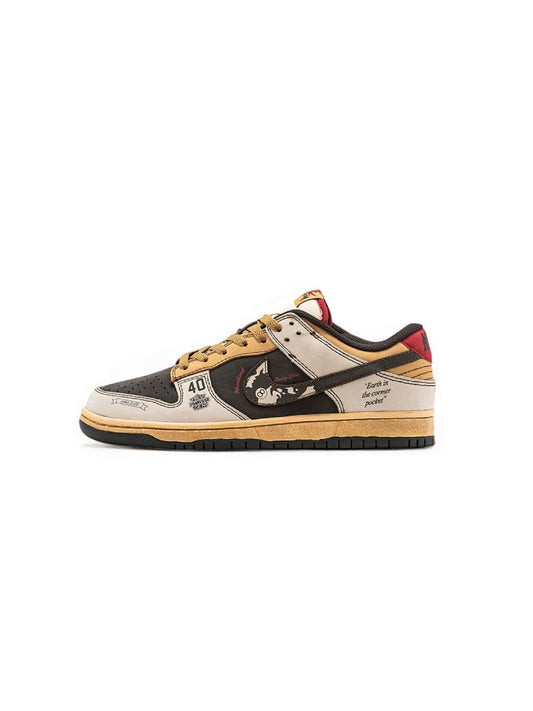 Nike SB Dunk Low x Stussy 40th Brown Grey Beige - oceanhype - 