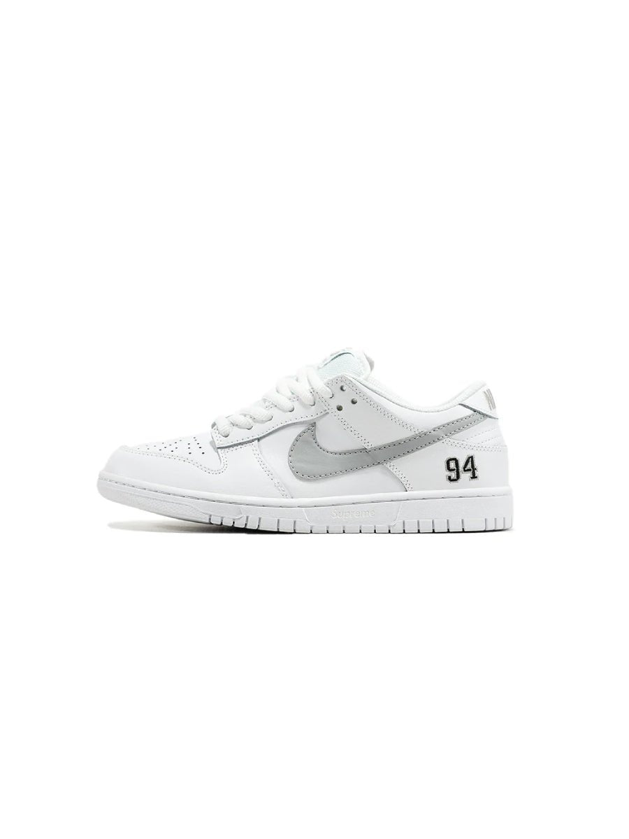 Nike SB Dunk Low x Supreme White Grey - oceanhype - 
