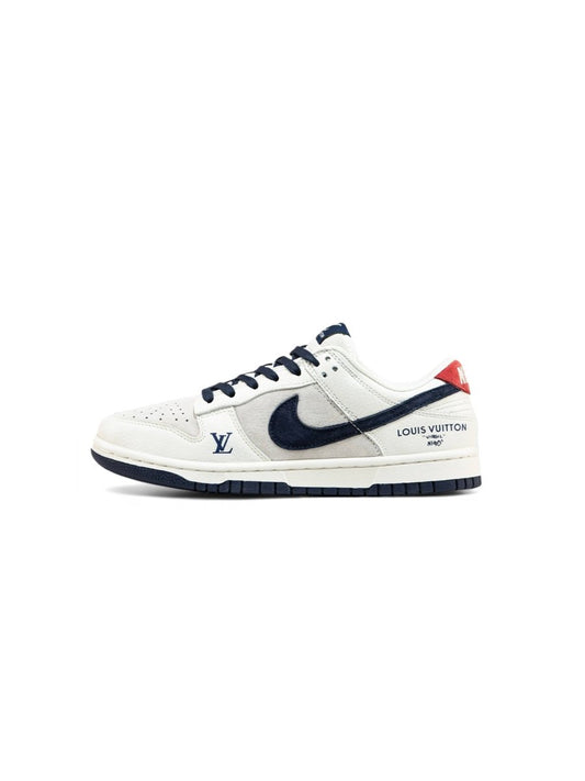 Nike SB Dunk Low x Louis Vuitton Grey Blue Red - oceanhype - 