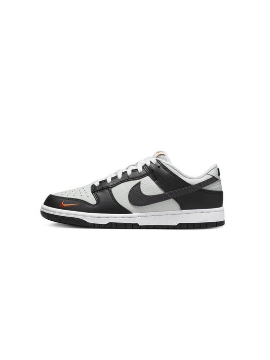 Nike Dunk Low Black Total Orange Mini Swoosh - oceanhype - 