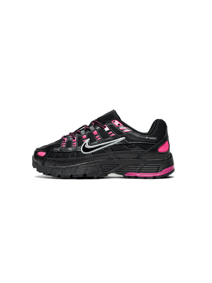 Nike P - 6000 Pink Blast Metallic Silver Black - oceanhype - 