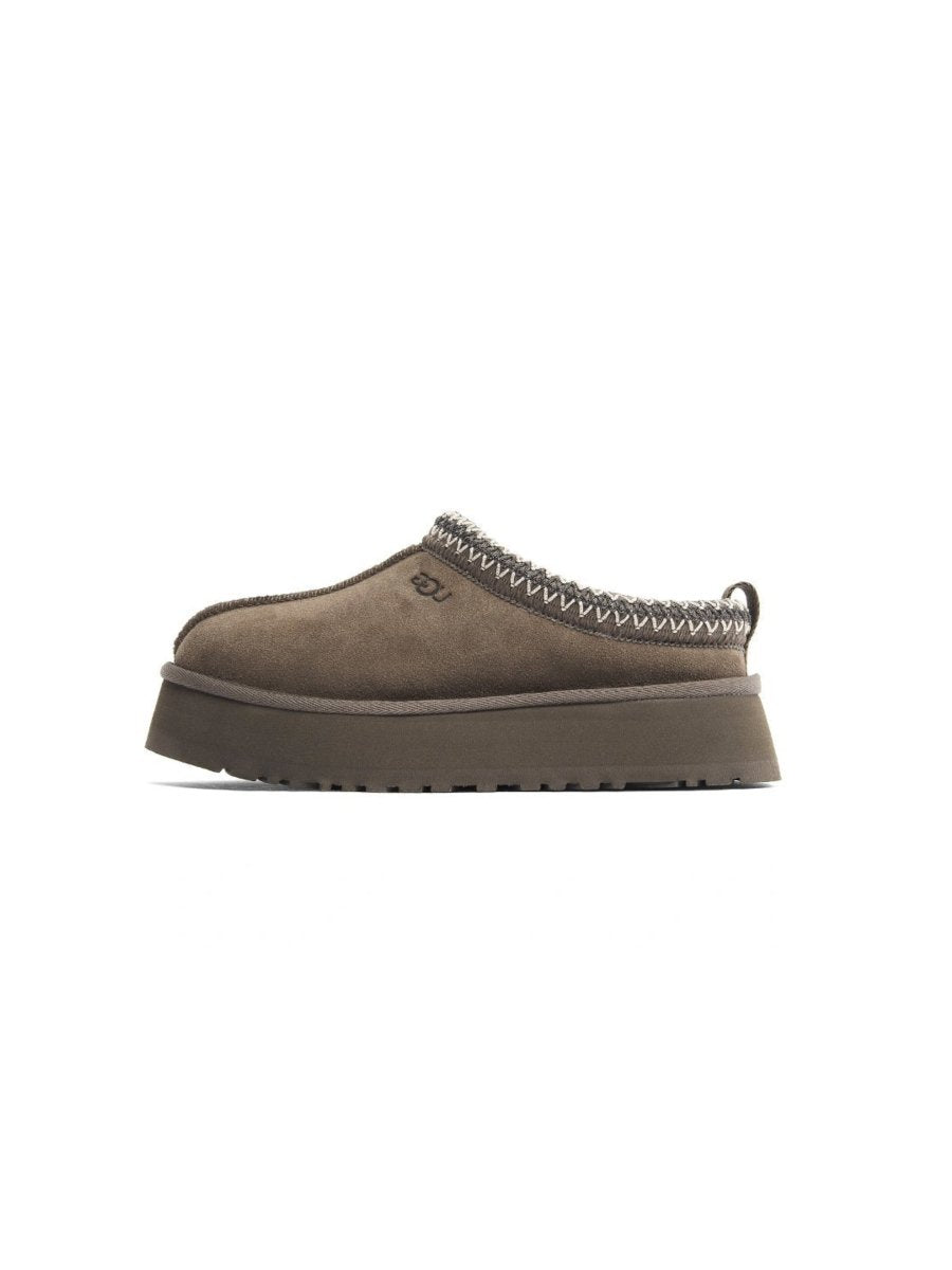 UGG Tasman Platform Slippers Hickory - oceanhype - 
