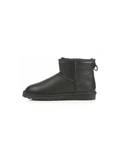 UGG Classic Mini Black Lather - oceanhype - 