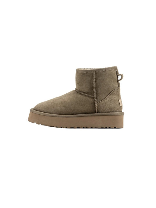 UGG Mini Khaki Platform - oceanhype -