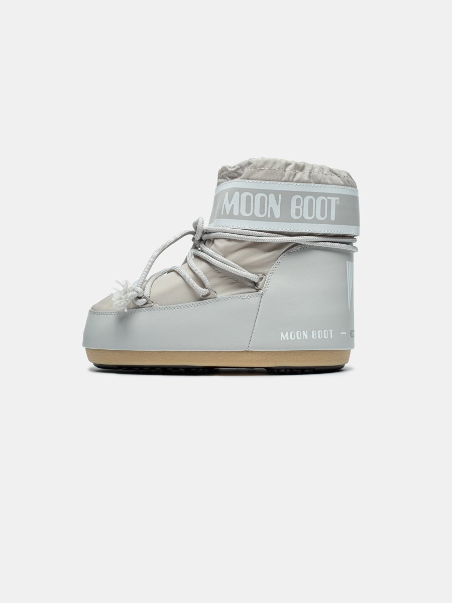 Moon Boot Icon Low Nylon Grey - oceanhype - 