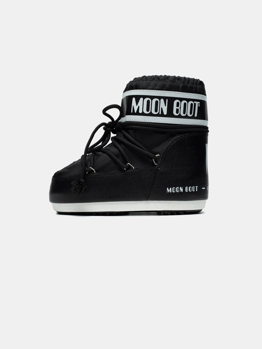 Moon Boot Icon Low Nylon Black - oceanhype - 