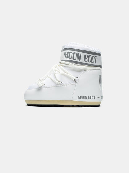 Moon Boot Icon Low Nylon White - oceanhype - 