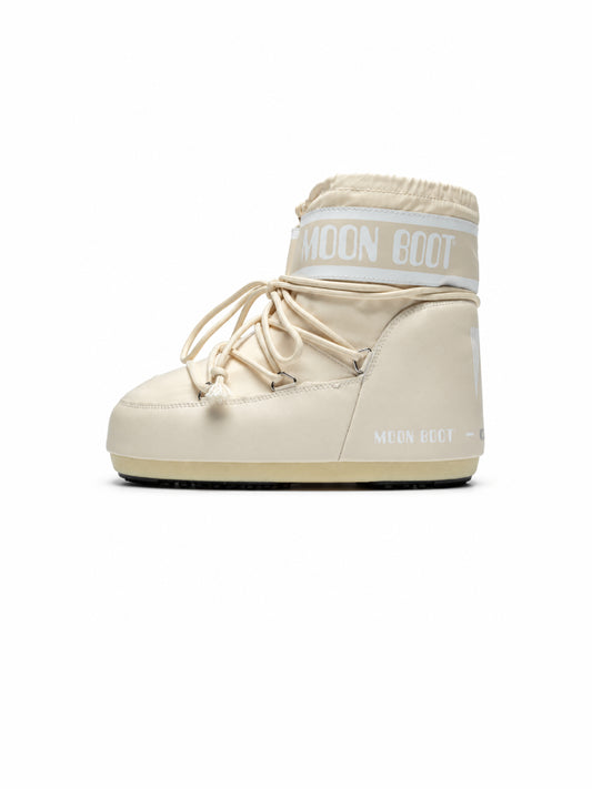 Moon Boot Icon Low Nylon Beige