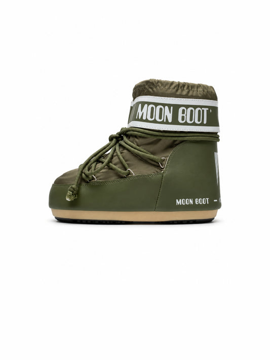 Moon Boot Icon Low Nylon Olive
