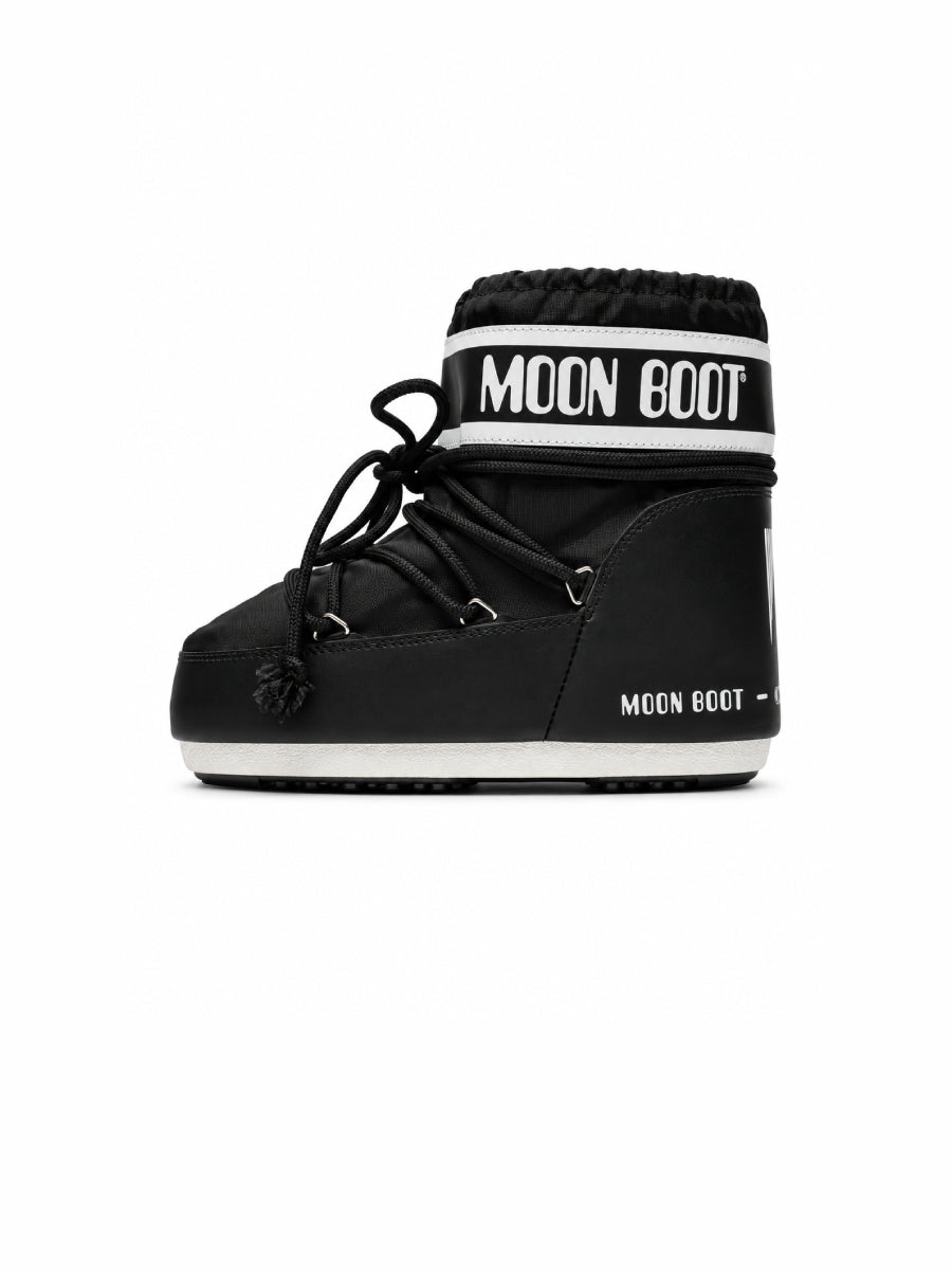 Moon Boot Icon Low Nylon Black
