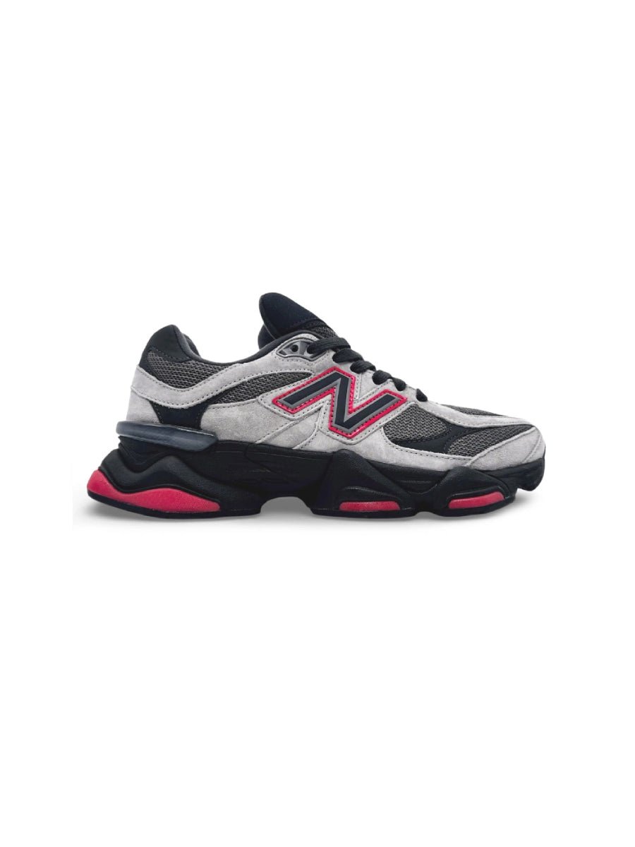 New Balance 9060 JD Exclusive Grey Black Red - oceanhype -