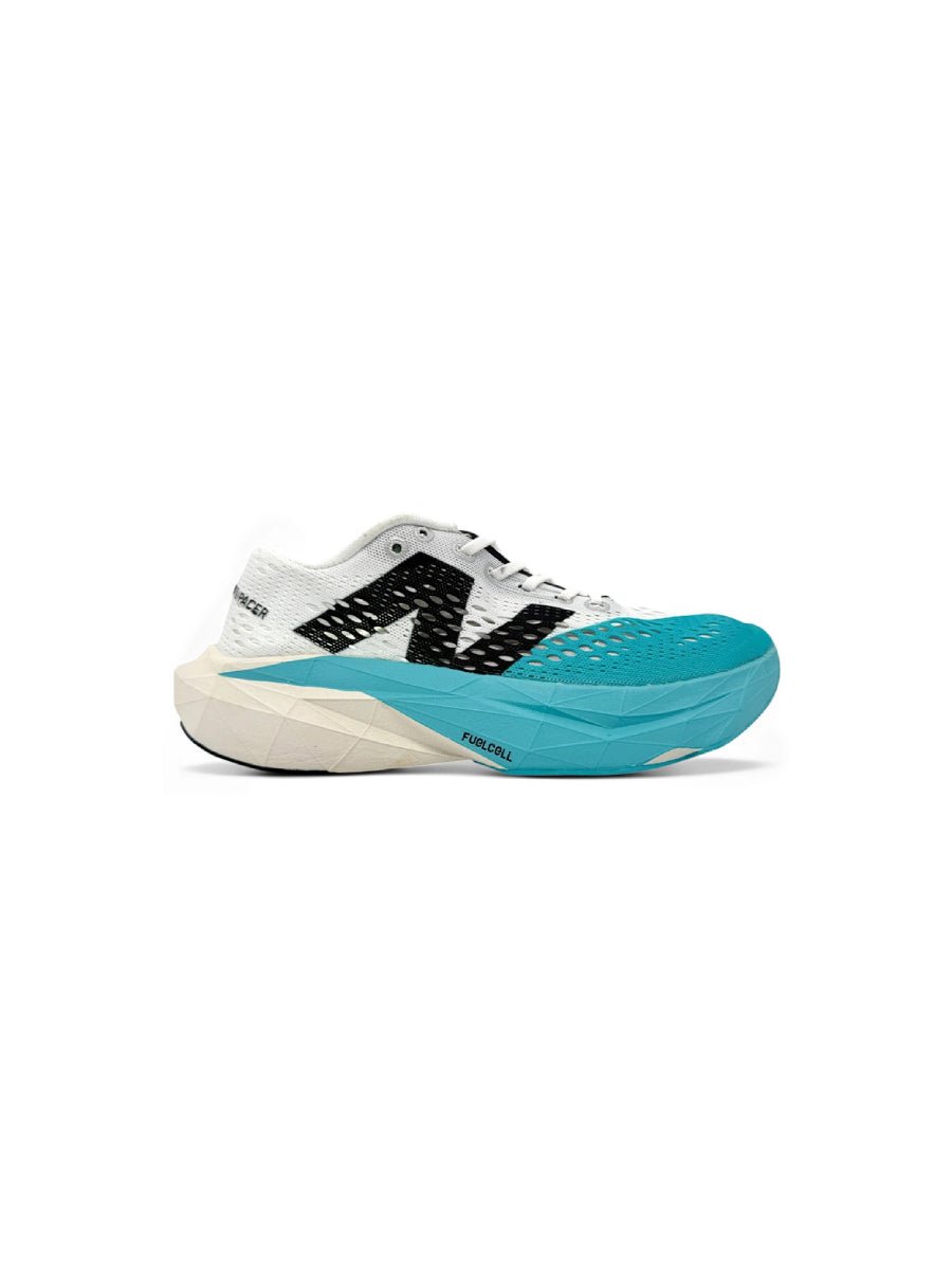 New Balance Fuelcell Supercomp Pacer V2 White Light Blue - oceanhype - 
