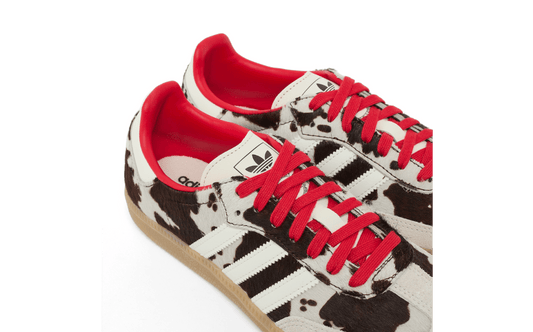 Adidas Samba OG Cow Print Beige Black Red - oceanhype -