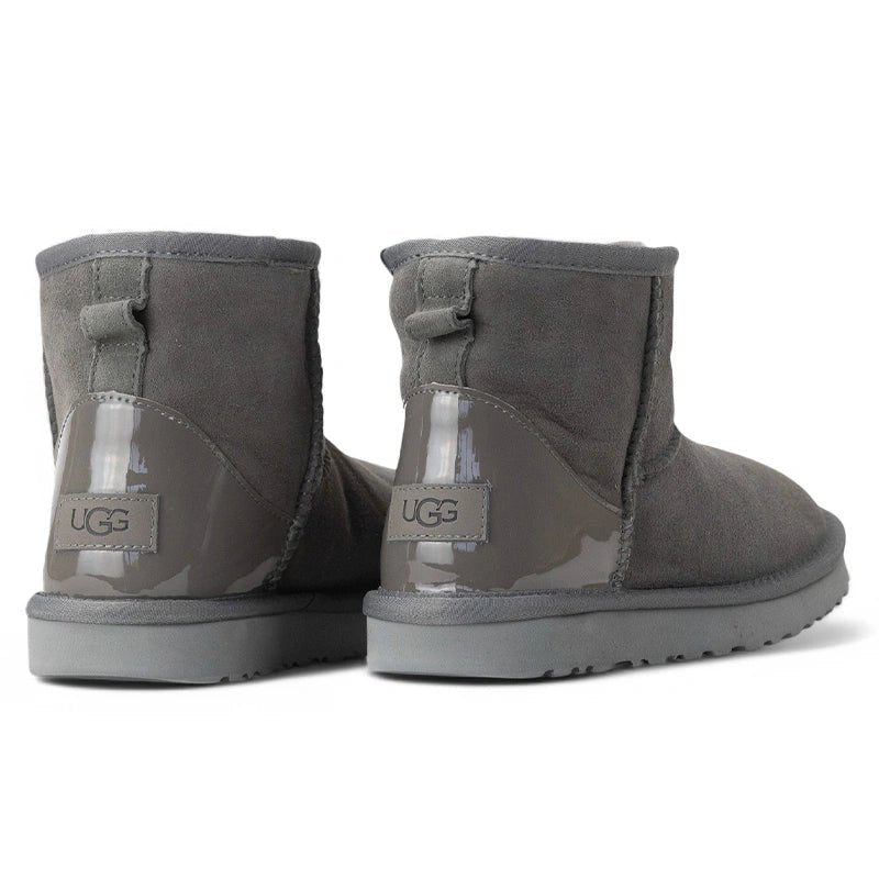 UGG Classic Mini Gray Lacquer - oceanhype - 