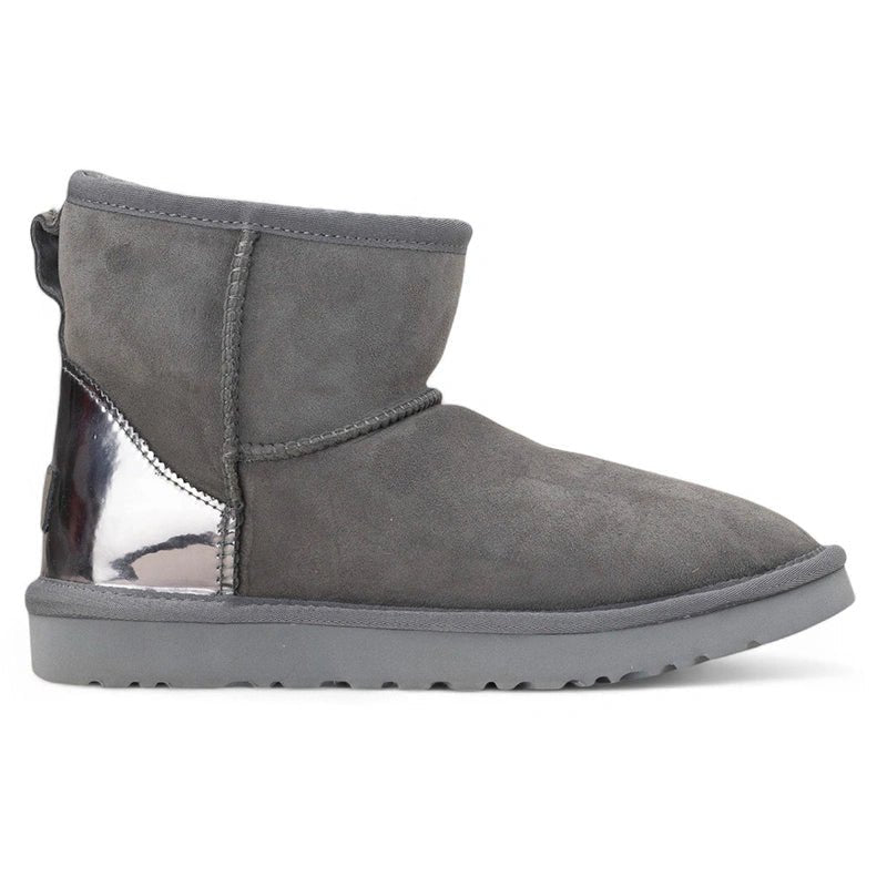 UGG Classic Mini Grey Metallic - oceanhype - 