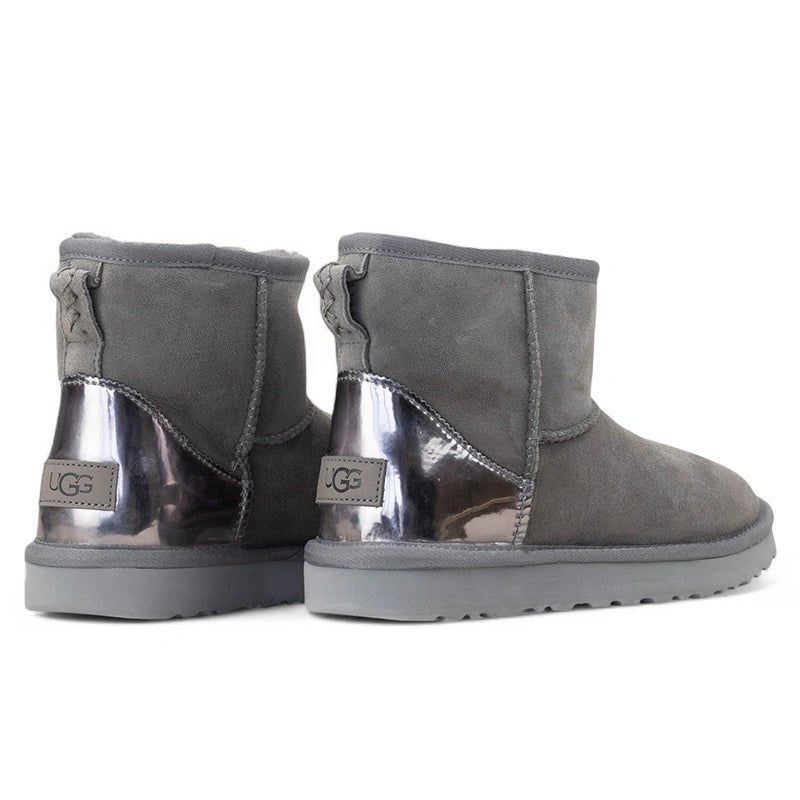 UGG Classic Mini Grey Metallic - oceanhype - 
