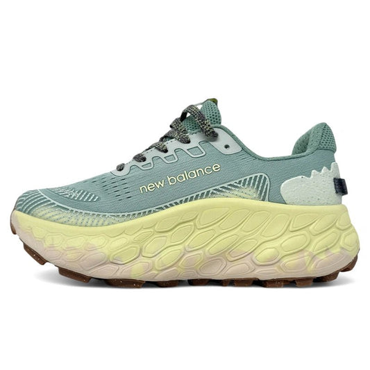 New Balance Fresh Foam x More Trail v3 Wide Salt Marsh Limelight - oceanhype - 