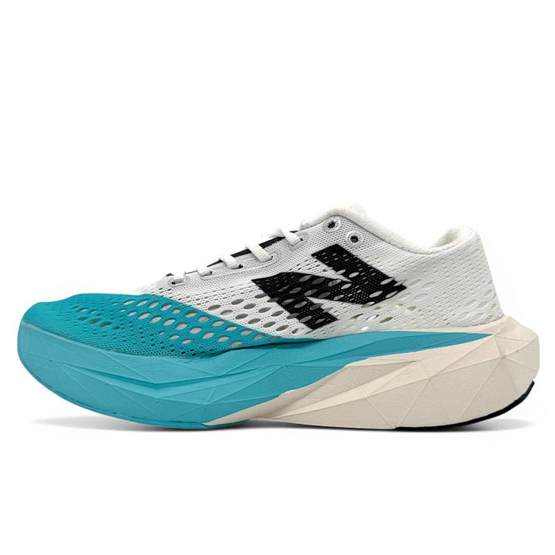 New Balance Fuelcell Supercomp Pacer V2 White Light Blue - oceanhype - 
