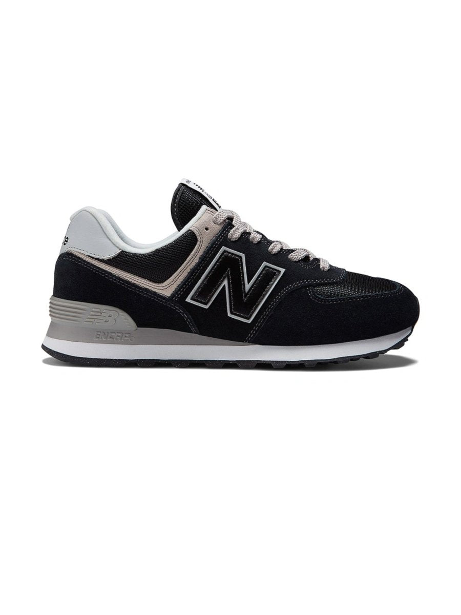 New Balance 574 Black White Grey - oceanhype - 
