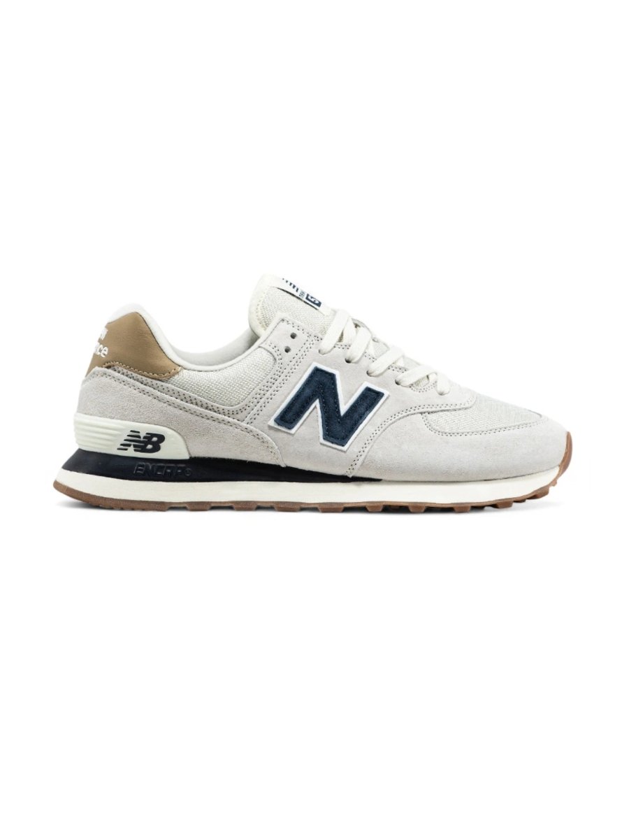 New Balance 574 Grey Beige Black - oceanhype - 