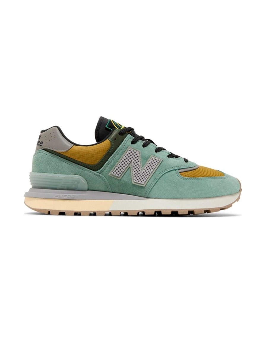 New Balance 574 Legacy Stone Island Light Green - oceanhype - 