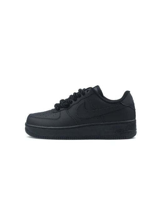 Nike Air Force 1 Low Black Rope Laces - oceanhype - 