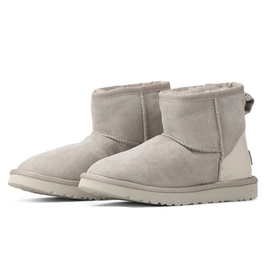 UGG Mini Light Grey Metallic Suede - oceanhype - 