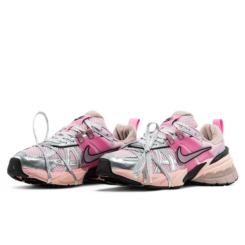 Nike V2K Runtekk Extreme Lace Pink Silver - oceanhype - 