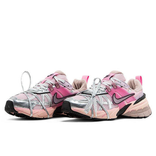 Nike V2K Runtekk Extreme Lace Pink Silver - oceanhype - 
