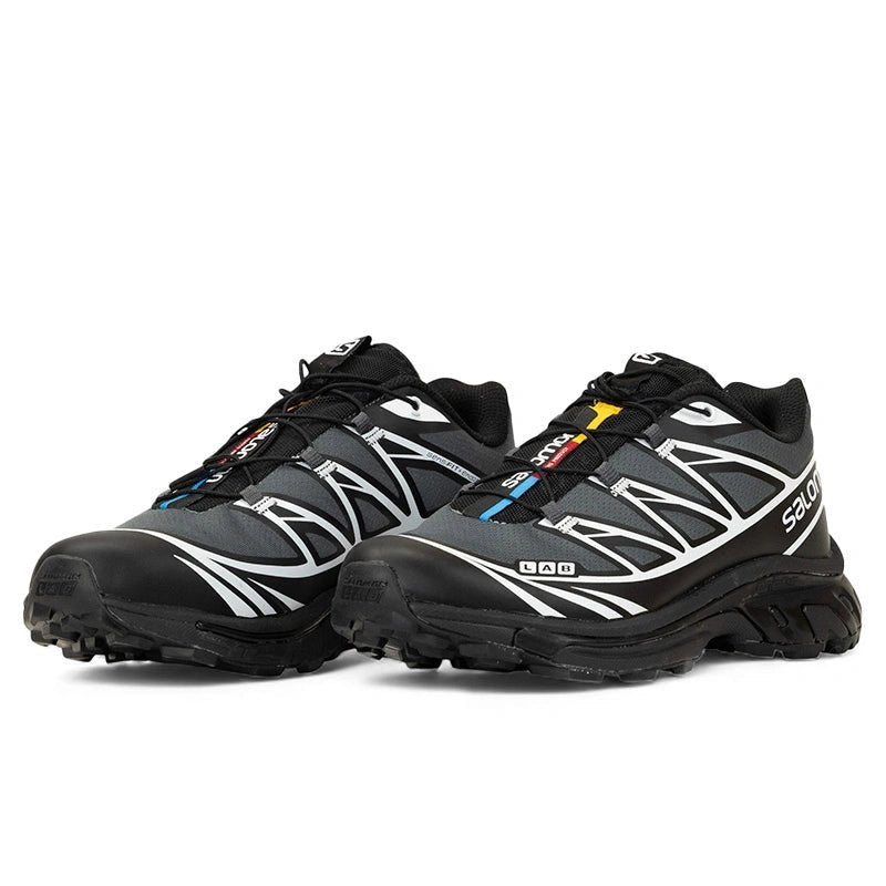 Salomon XT- 6 Soft Ground LAB Grey Black White - oceanhype -