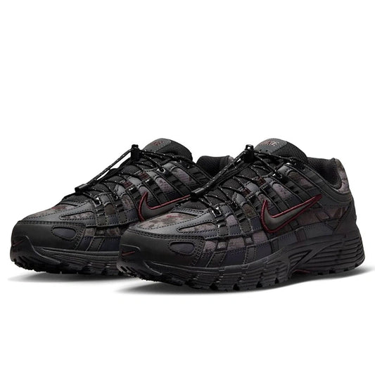 Nike P - 6000 Black Burgundy Crush - oceanhype - 
