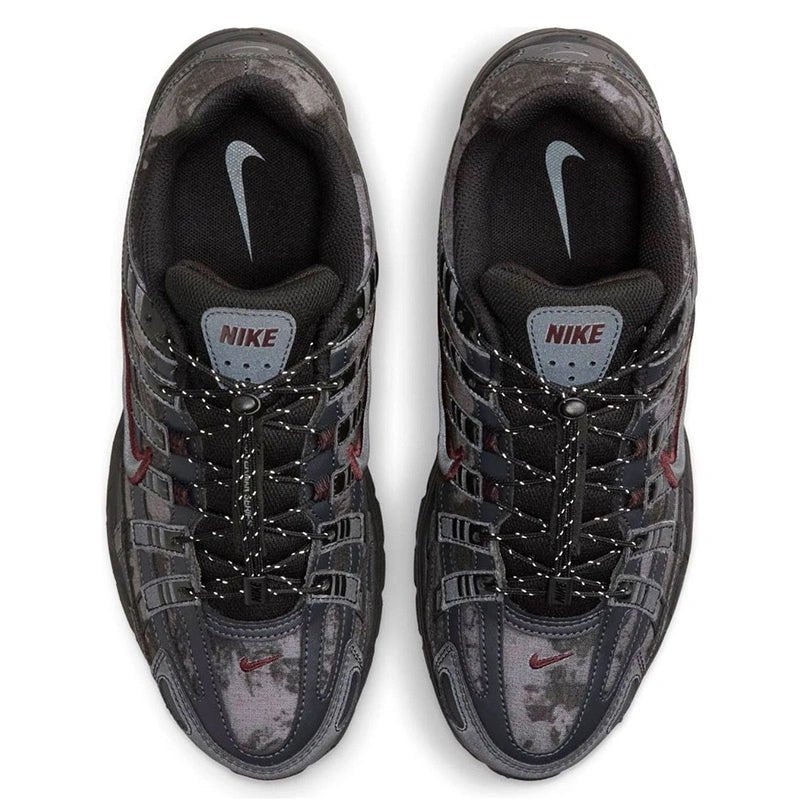 Nike P - 6000 Black Burgundy Crush - oceanhype - 