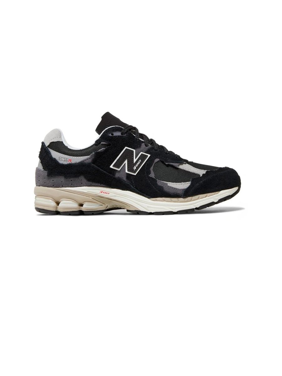 New Balance 2002R Protection Pack Black Grey - oceanhype - 