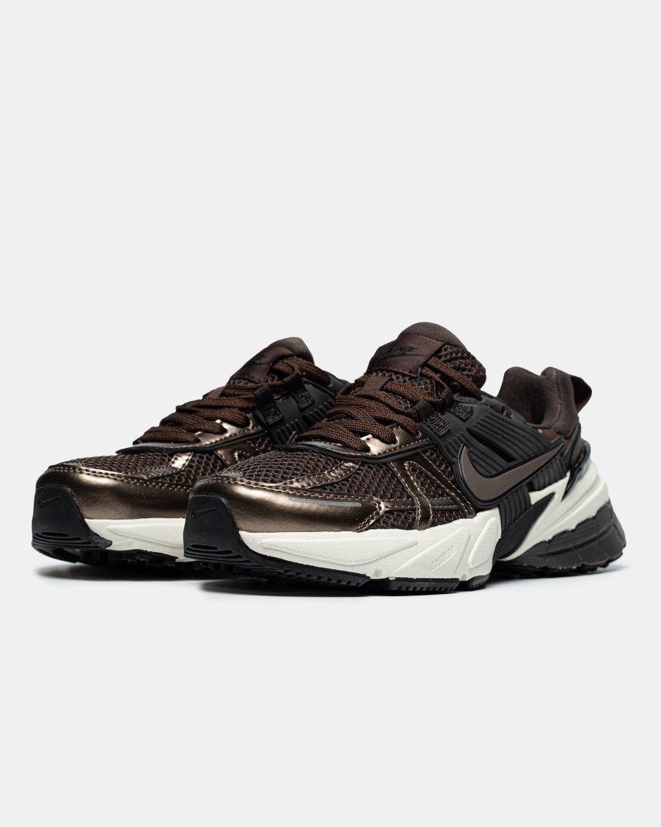 Nike V2K Run Mink Brown Ironstone Team Anthracite - oceanhype - 