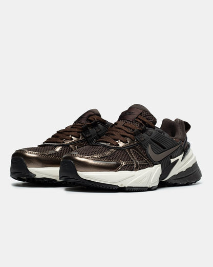 Nike V2K Run Mink Brown Ironstone Team Anthracite - oceanhype - 