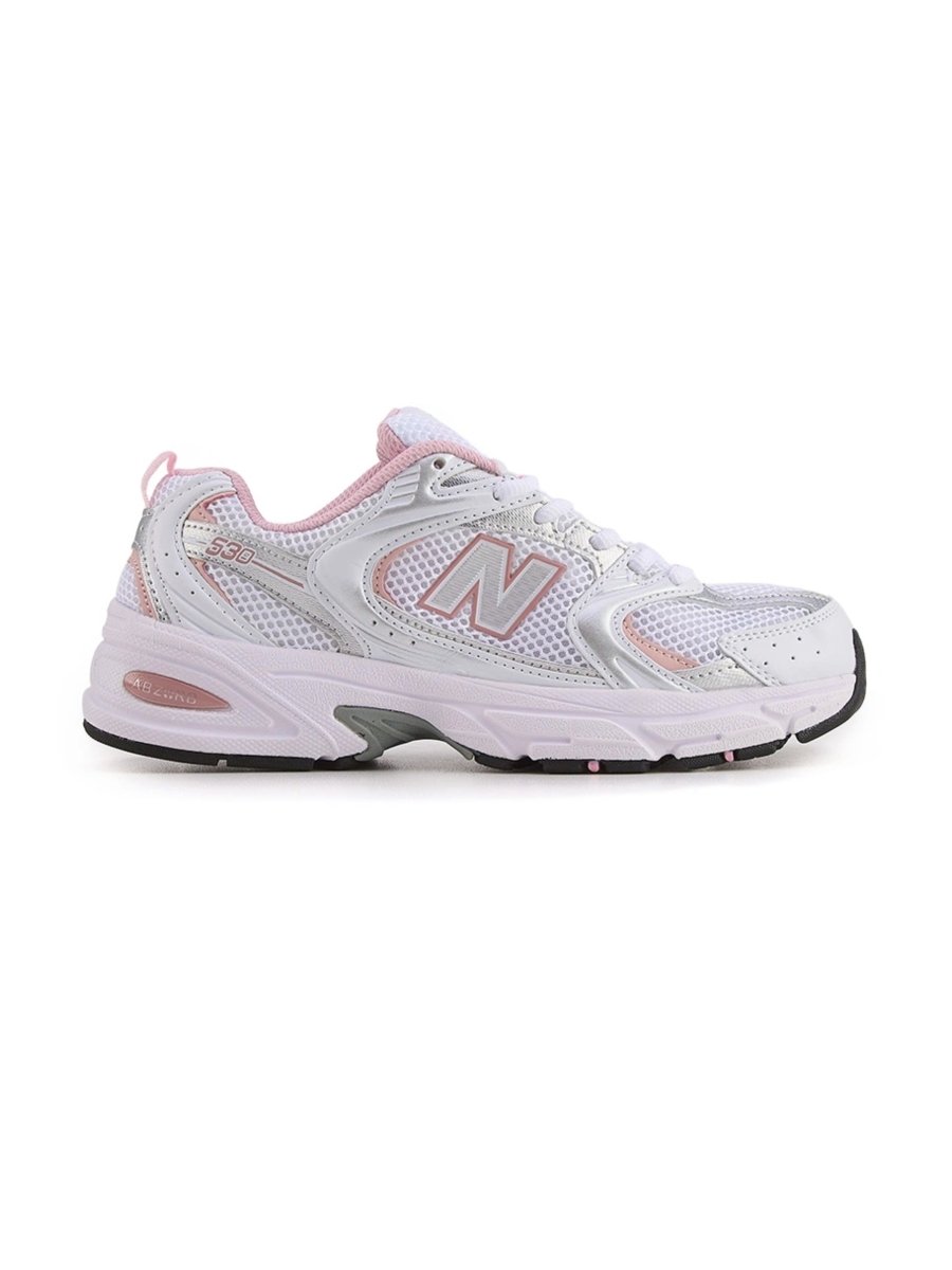 New Balance 530 White Silver Pink - oceanhype - 